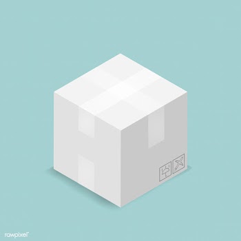 Vector image of parcel box icon | Free stock vector - 383440