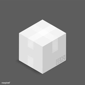 Vector image of parcel box icon | Free stock vector - 383446
