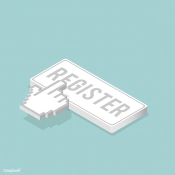 Vector image of register bar icon | Free stock vector - 383123