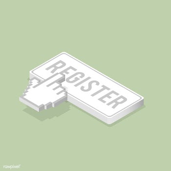 Vector image of register bar icon | Free stock vector - 383124
