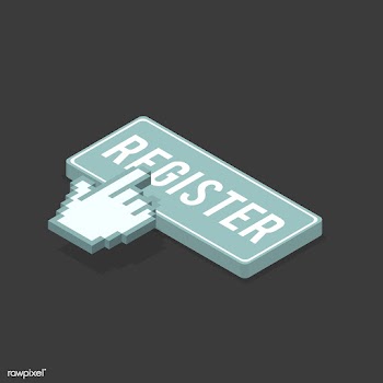 Vector image of register bar icon | Free stock vector - 383158