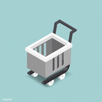 Vector image of shopping cart | Free stock vector - 382731