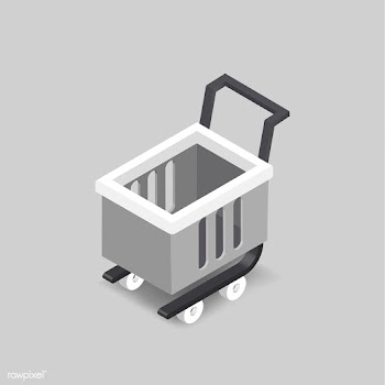 Vector image of shopping cart | Free stock vector - 382748