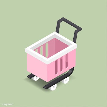 Vector image of shopping cart | Free stock vector - 383196