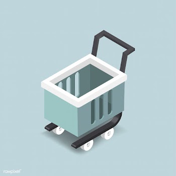 Vector image of shopping cart | Free stock vector - 383225