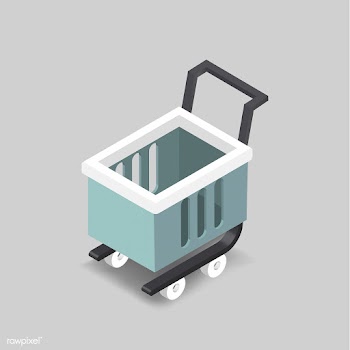 Vector image of shopping cart | Free stock vector - 383318