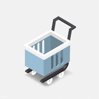 Vector image of shopping cart | Free stock vector - 383321