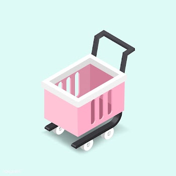 Vector image of shopping cart | Free stock vector - 383339
