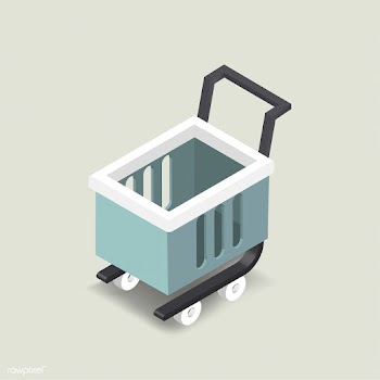 Vector image of shopping cart | Free stock vector - 383354