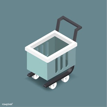 Vector image of shopping cart | Free stock vector - 383454