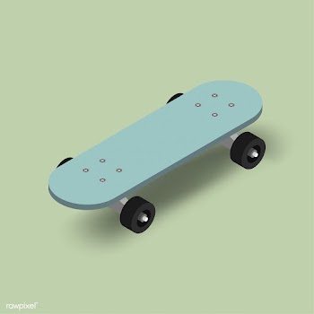 Vector image of skatebaord icon | Free stock vector - 383074