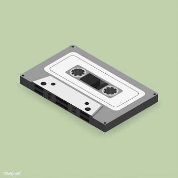 Vector image of tape cassette icon | Free stock vector - 383222