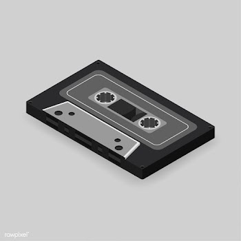 Vector image of tape cassette icon | Free stock vector - 383337