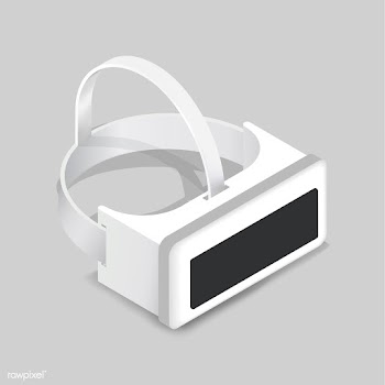 Vector image of virtual reality goggle icon | Free stock vector - 382067
