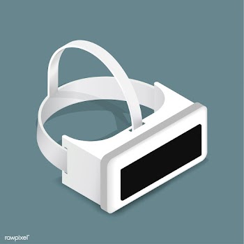 Vector image of virtual reality goggle icon | Free stock vector - 382086