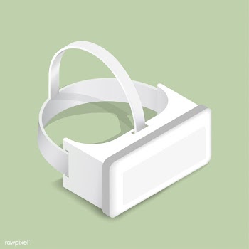 Vector image of virtual reality goggle icon | Free stock vector - 382105