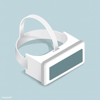 Vector image of virtual reality goggle icon | Free stock vector - 382127