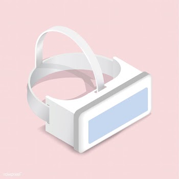 Vector image of virtual reality goggle icon | Free stock vector - 382175