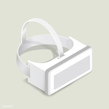 Vector image of virtual reality goggle icon | Free stock vector - 382197