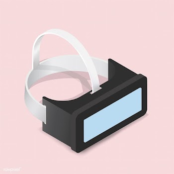 Vector image of virtual reality goggle icon | Free stock vector - 382725