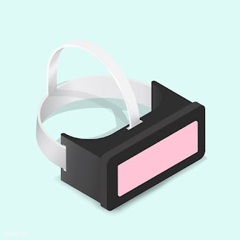 Vector image of virtual reality goggle icon | Free stock vector - 382752