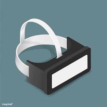 Vector image of virtual reality goggle icon | Free stock vector - 382814