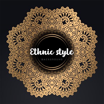 Vector indian mandala