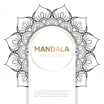 Vector indian mandala