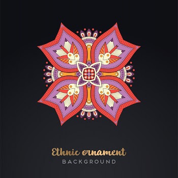 Vector indian mandala
