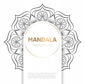 Vector indian mandala