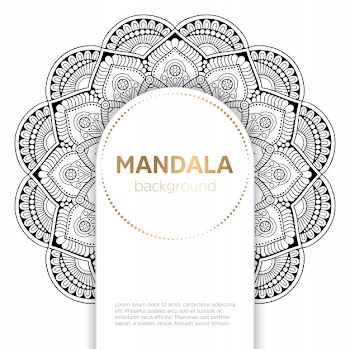 Vector indian mandala
