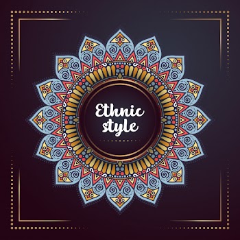 Vector indian mandala