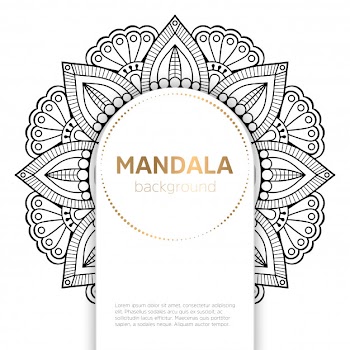 Vector indian mandala