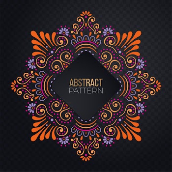 Vector indian mandala Free Vector