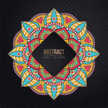 Vector indian mandala Free Vector