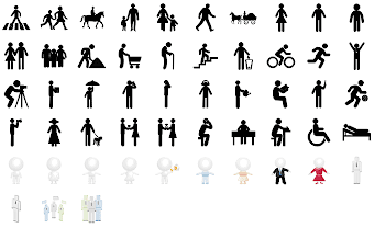 Vector Infographic People Activity Pictogram | Free Download