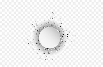 Vector irregular small circle of circular borders 