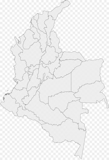 Vector Map Colombia - colombia 