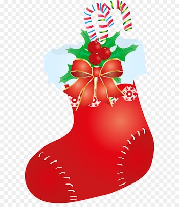 Vector material Christmas socks 