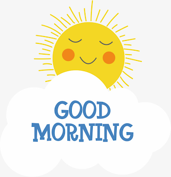 Vector Morning Good Sun, Sun, Good Morning, Vector PNG and Vector ...