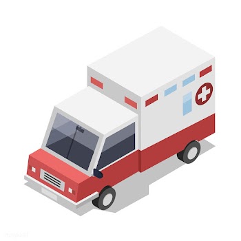 Vector of 3D ambulance icon | Free stock vector - 382162