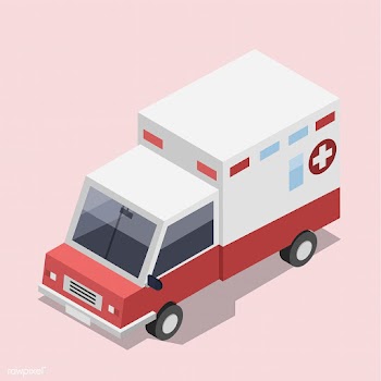 Vector of 3D ambulance icon | Free stock vector - 382334