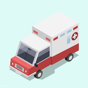 Vector of 3D ambulance icon | Free stock vector - 382396