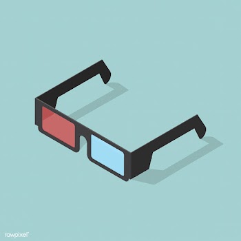Vector of 3d glasses icon | Free stock vector - 383024