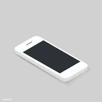Vector of 3D smart phone icon on background | Free stock vector - 382335