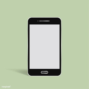 Vector of 3D smart phone icon on background | Free stock vector - 383183