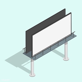 Vector of billboard advertising icon | Free stock vector - 382631
