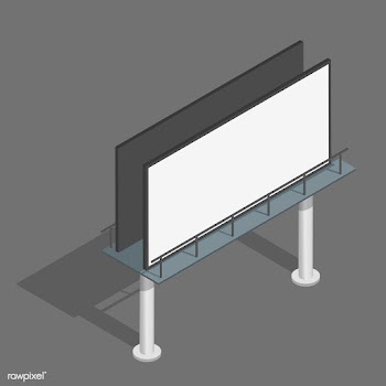 Vector of billboard advertising icon | Free stock vector - 382654