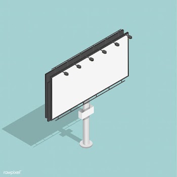 Vector of billboard advertising icon | Free stock vector - 382745