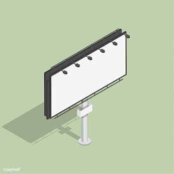 Vector of billboard advertising icon | Free stock vector - 382774